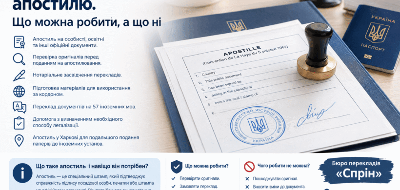 Правила проставления апостиля. Что можно делать, а что нет?